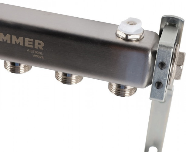 Для отопления Rommer 1"/3/4"x9 для радиаторной разводки (RMS-4401-000009)