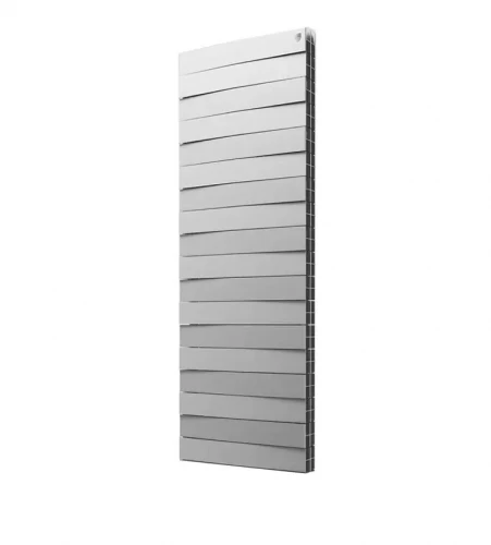 Биметаллический радиатор Royal Thermo PianoForte Tower 200 18 секций Silver Satin