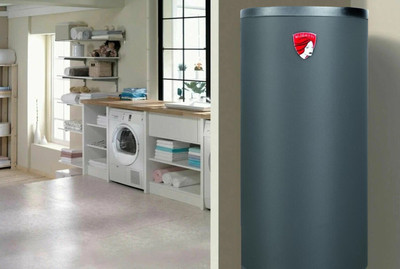 Бойлер косвенного нагрева Federica Bugatti INOX 800 черно-серый