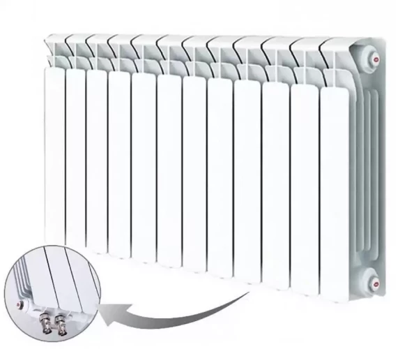 Биметаллический радиатор отопления RIFAR BASE VENTIL 500 BVR 11