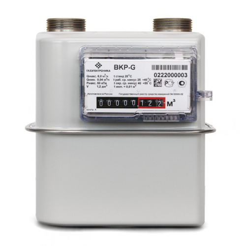 Счётчик газа ВКР-G4 правый Газэлектроника
