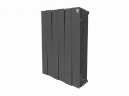 Биметаллический радиатор отопления Royal Thermo PianoForte 500 2 секции Noir Sable