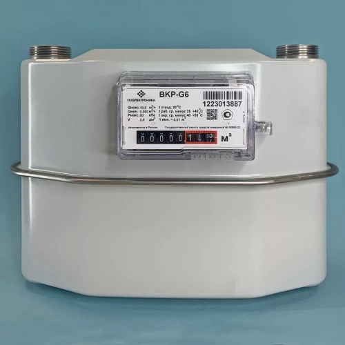 Счётчик газа ВКР-G6 левый Газэлектроника