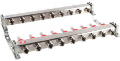 Для отопления Rommer 1"/3/4"x9 с расходомерами (RMS-1200-000009)