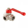 Кран шаровый трехходовой Valtec 3/4 VT.360