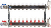 Для отопления Rommer 1"/3/4"x9 с расходомерами (RMS-1210-000009)