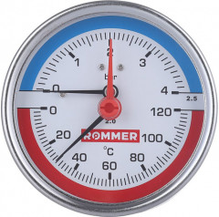 Термоманометр Rommer RIM-0005-800415