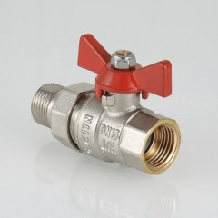 Кран шаровый с накидной гайкой Valtec 1 VT.227.N.06