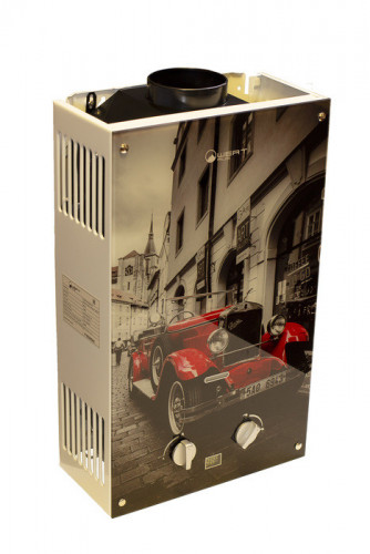 Газовый проточный водонагреватель WERTRUS 10EG RED GLASS (Wert Rus)