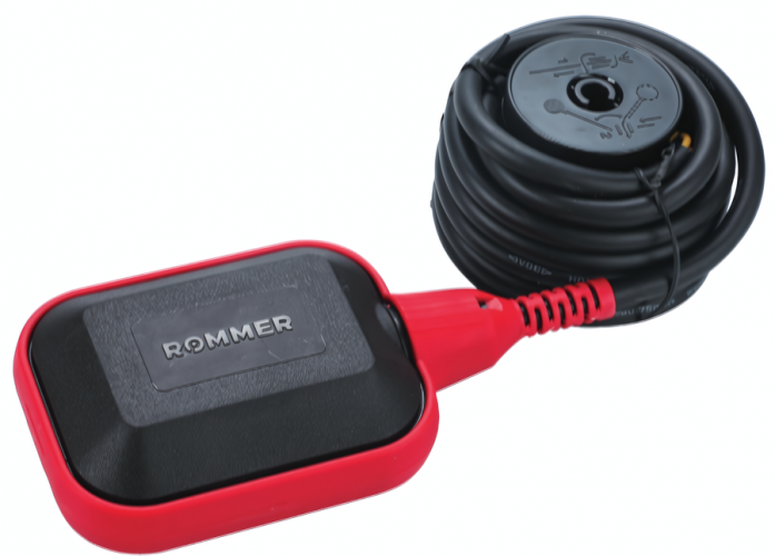 Поплавковый выключатель Rommer 3м FPS-1 (RCS-0001-000103)