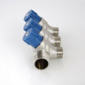 Коллектор с регулировочными вентилями и наружной резьбой Valtec 1*3*1/2 VT.560.N