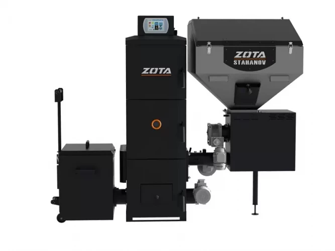 Твердотопливный котел Zota Stahanov 45 кВт 2S-520