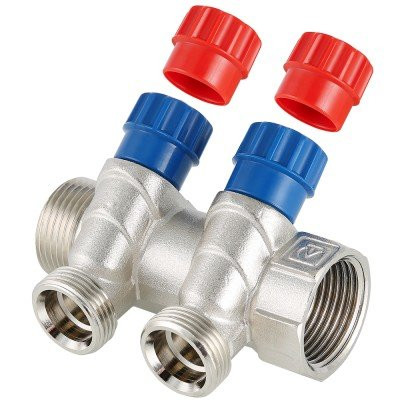 Коллектор с регулировочными вентилями Valtec 1*3*3/4 VT.560.NE