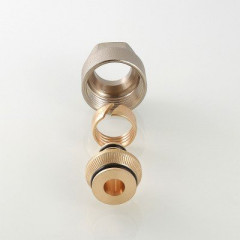 Фитинг обжимной евроконус с накидной гайкой VALTEC VT.4420.NE.16 16x3/4"