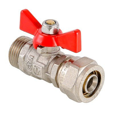 Кран шаровый под обжим Valtec 16 мм х 1/2 VT.341