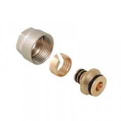 Фитинг обжимной евроконус с накидной гайкой VALTEC VT.4420.NE.20 20x3/4"