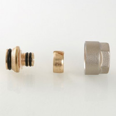 Фитинг обжимной евроконус с накидной гайкой VALTEC VT.4420.NE.20 20x3/4"