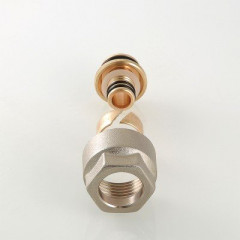 Фитинг обжимной евроконус с накидной гайкой VALTEC VT.4420.NE.20 20x3/4"