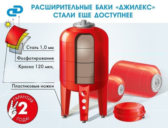 Расширительный бак Джилекс ВП 14