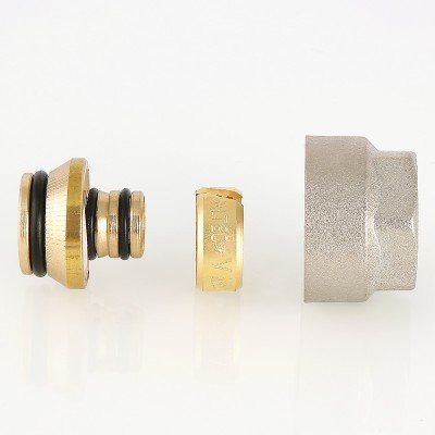 Фитинг обжимной евроконус с накидной гайкой VALTEC VT.4420.NVE.20 20x3/4"