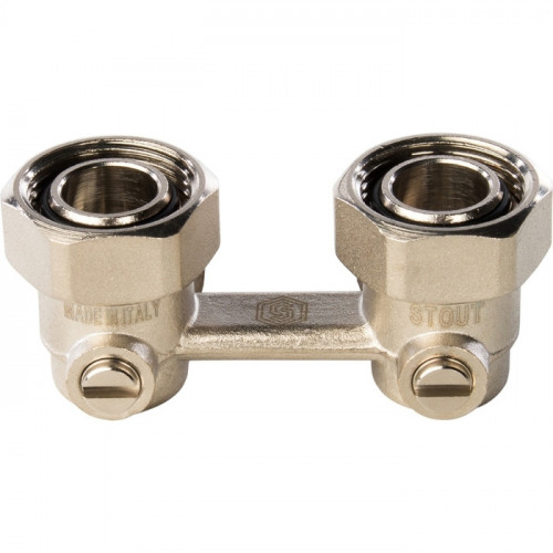 Двухтрубный узел нижнего подключения STOUT SVH 0004 000020