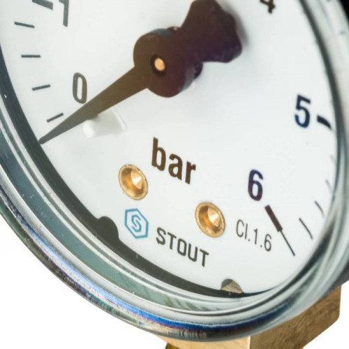 Манометр STOUT SIM-0010-500608