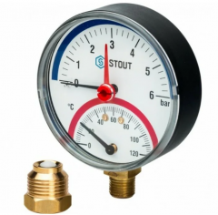 Термоманометр STOUT SIM-0006-800615