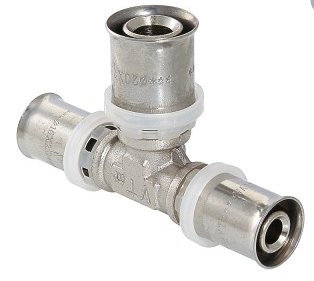 Фитинг пресс тройник VALTEC 26х20х26 VTm.231.N.262026