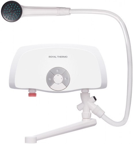 Электрический проточный водонагреватель 5 кВт Royal Thermo Smartfix TS (5,5 kW) - кран+душ