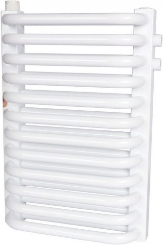 Стальной трубчатый радиатор 2-колончатый Rommer RST 2030/12 нижнее правое подключение RAL9016