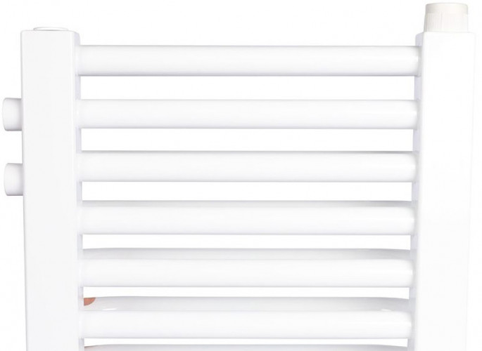 Стальной трубчатый радиатор 2-колончатый Rommer RST 2030/12 нижнее правое подключение RAL9016