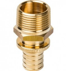 Переходник аксиальный с наружной резьбой STOUT 20х3/4 SFA-0001-002034