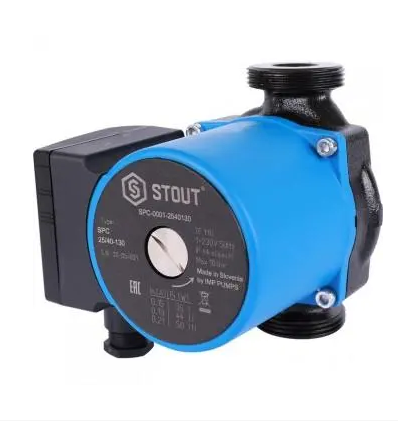 Насос циркуляционный STOUT 25/80-180