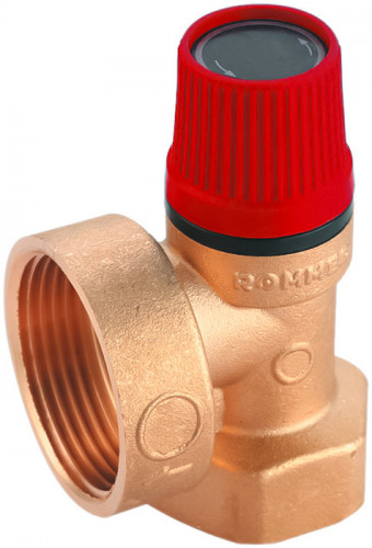 Предохранительный клапан Rommer 3 бар 1"x1 1/4" (RVS-0001-003025)