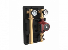 Насосная группа GRUNDFOS HEATMIX D25 UPS 60 с прямым контуром