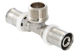 Фитинг пресс тройник VALTEC VTm.233.N.260426 26x1/2"x26