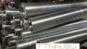 Газоход гофрированный d 80 мм (2м) из нержавеющей стали