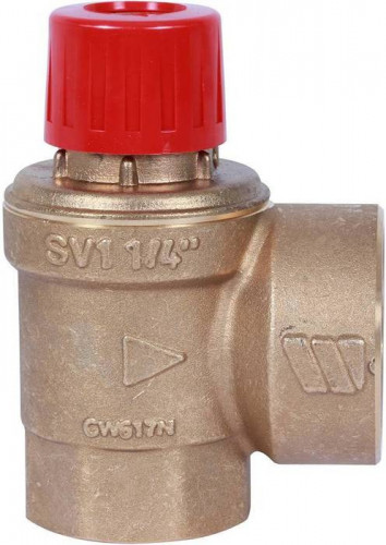Клапан предохранительный 30х1 1/4" STOUT SVS-0001-003032