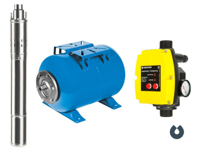 Скважинная насосная станция Unipump АКВАРОБОТ ECO VINT 1 - 50