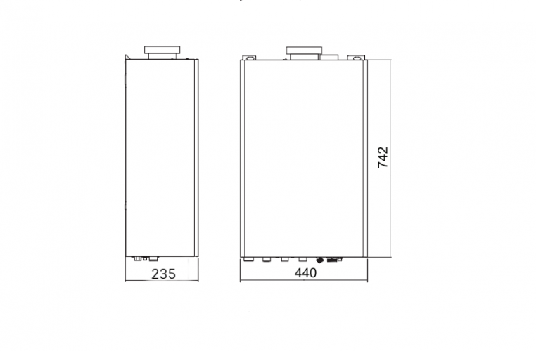 Настенный газовый котел Thermex EuroElite F24