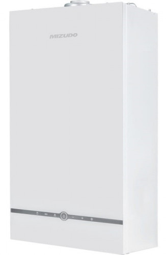 Настенный газовый котел MIZUDO M24Т OpenTherm белая панель управления