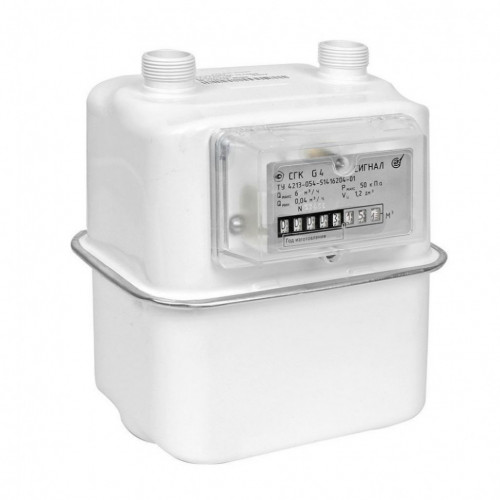 Счетчик газа СГК-G4 Сигнал 1 дюйм Правый (на замену СГК-4 Воронеж)