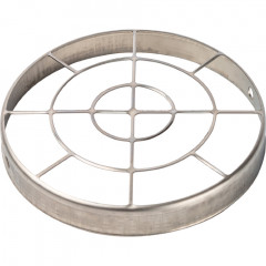 Решетка STOUT из нержавеющей стали DN80 для воздухоподводящей трубы