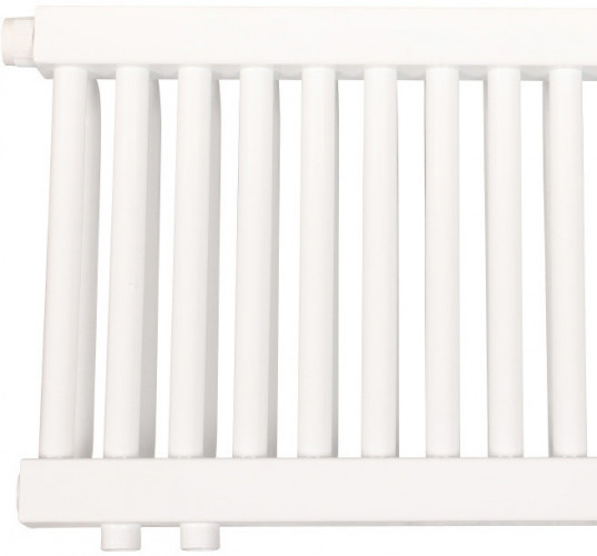 Стальной трубчатый радиатор 2-колончатый Rommer RST 2030/24 нижнее правое подключение RAL9016