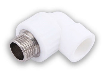 Угольник комбинированный с наружной резьбой Valfex 25х3/4"