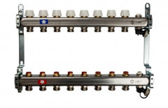 Коллекторный блок STOUT 1"х8х3/4 без расходомеров