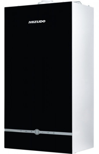 Настенный газовый котел MIZUDO M24Т OpenTherm черная панель управления