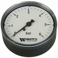 Манометр аксиальный Watts F+R100(MDA) 63/6x1/4"