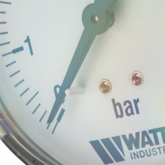 Манометр аксиальный Watts F+R100(MDA) 63/6x1/4"