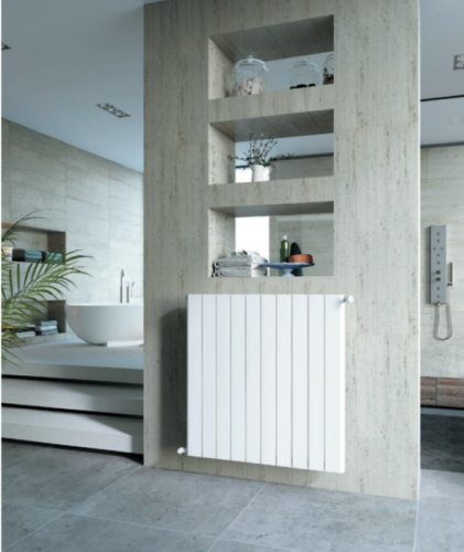 Алюминиевый радиатор STOUT Sebino 1800 4 секции (RAL 9010)